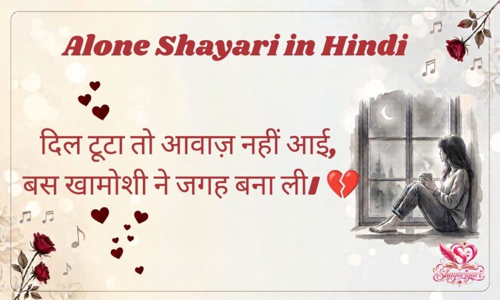 Alone Shayari in Hindi (1)