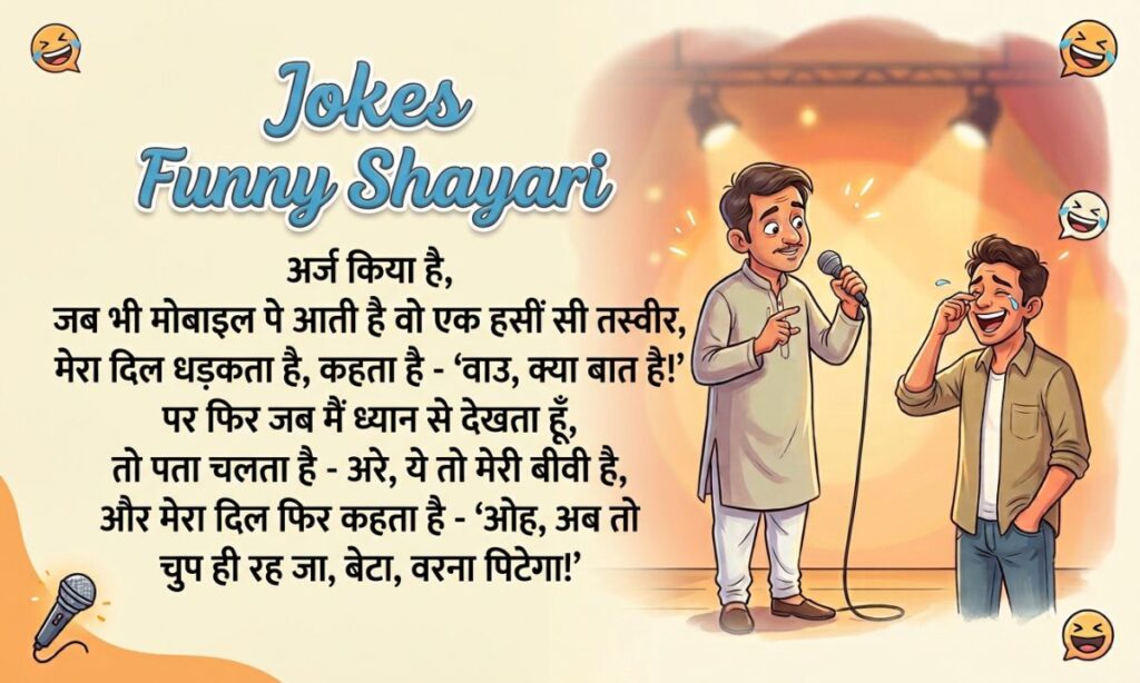 Comedy Shayari in Hindi (3)