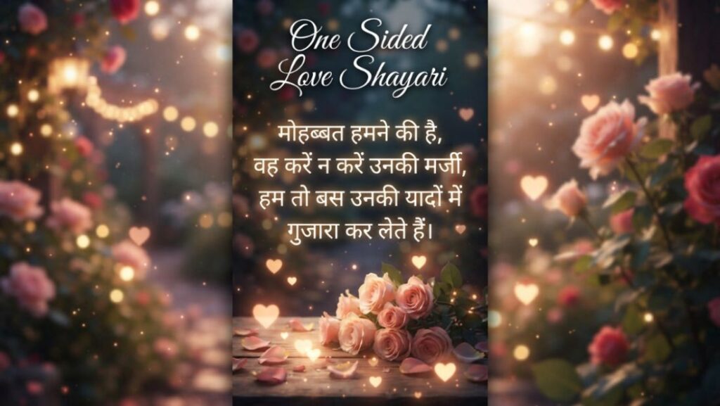 One Sided Love Shayari (2)