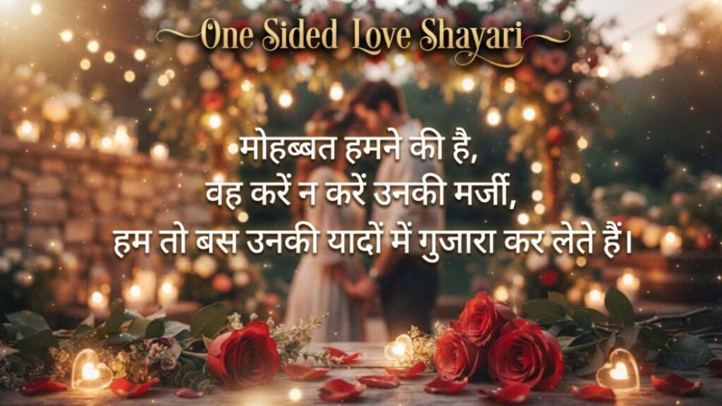 One Sided Love Shayari (5)