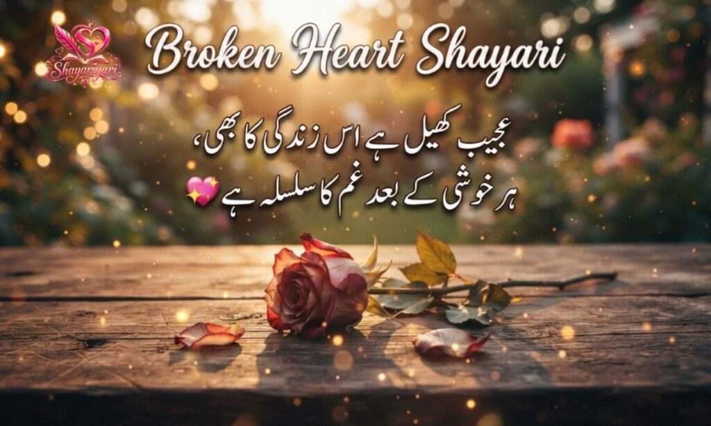 Broken Heart Shayari in English 11