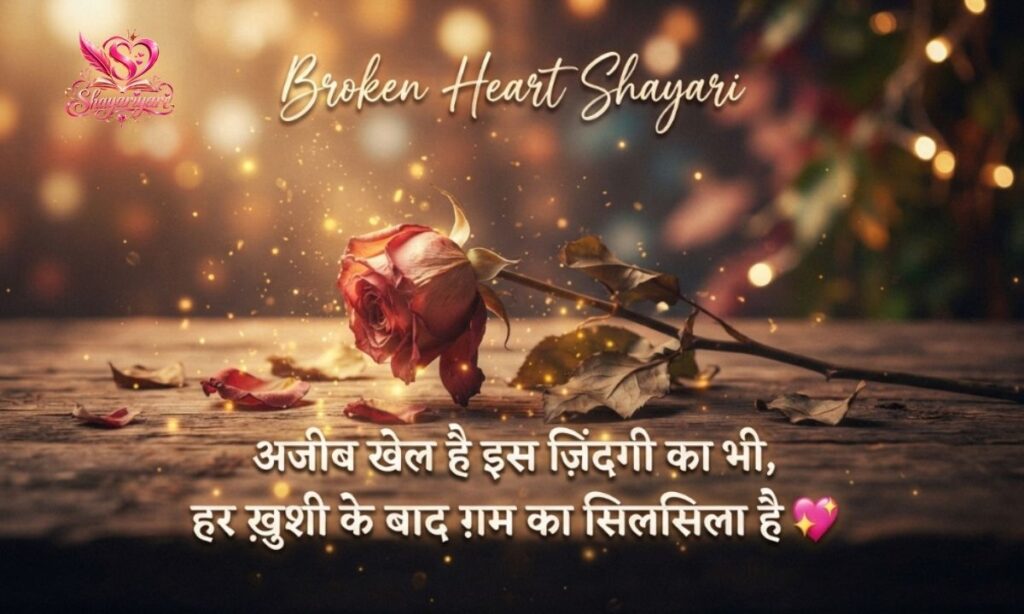 Broken Heart Shayari in English 12