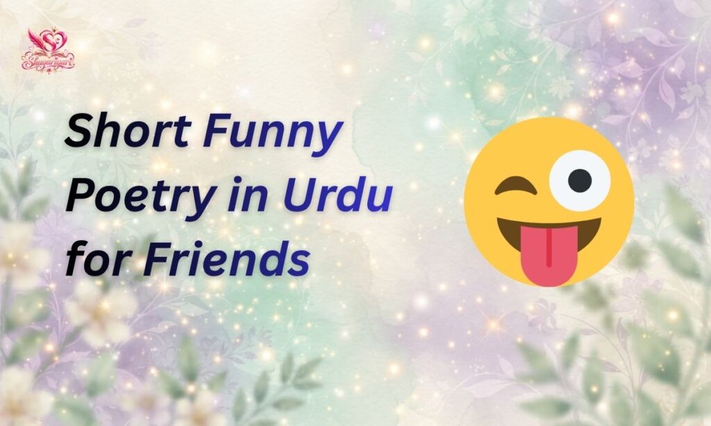 Funny Poetry in Urdu (7)
