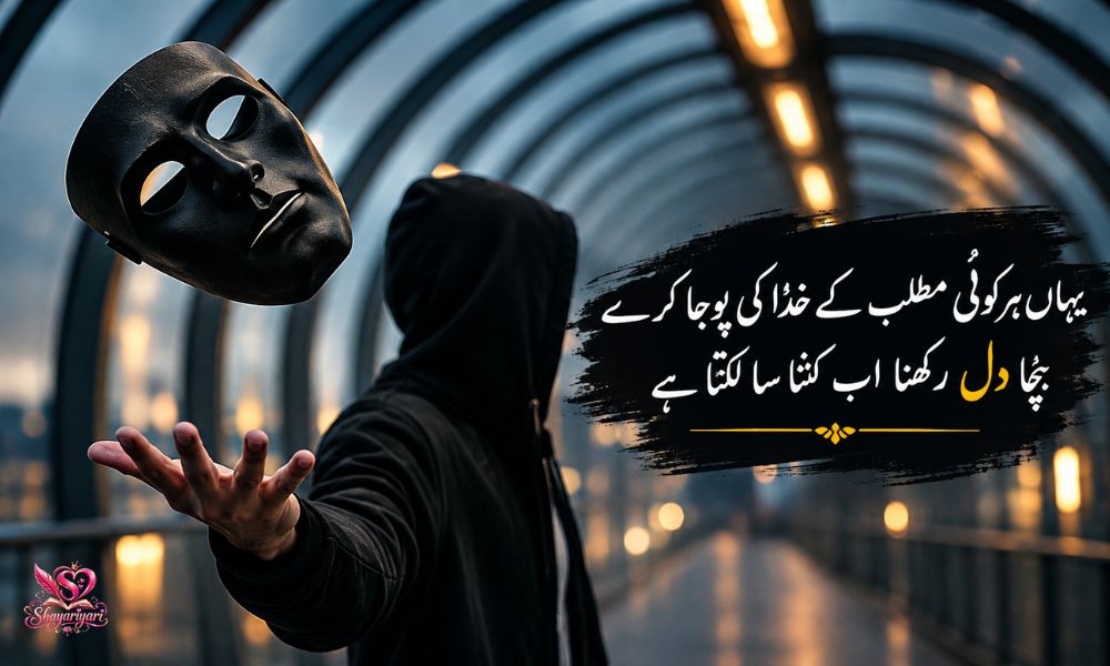 Munafiq Poetry in Urdu Text