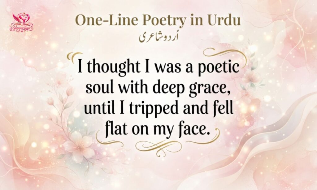 One-Line Poetry in Urdu (10)