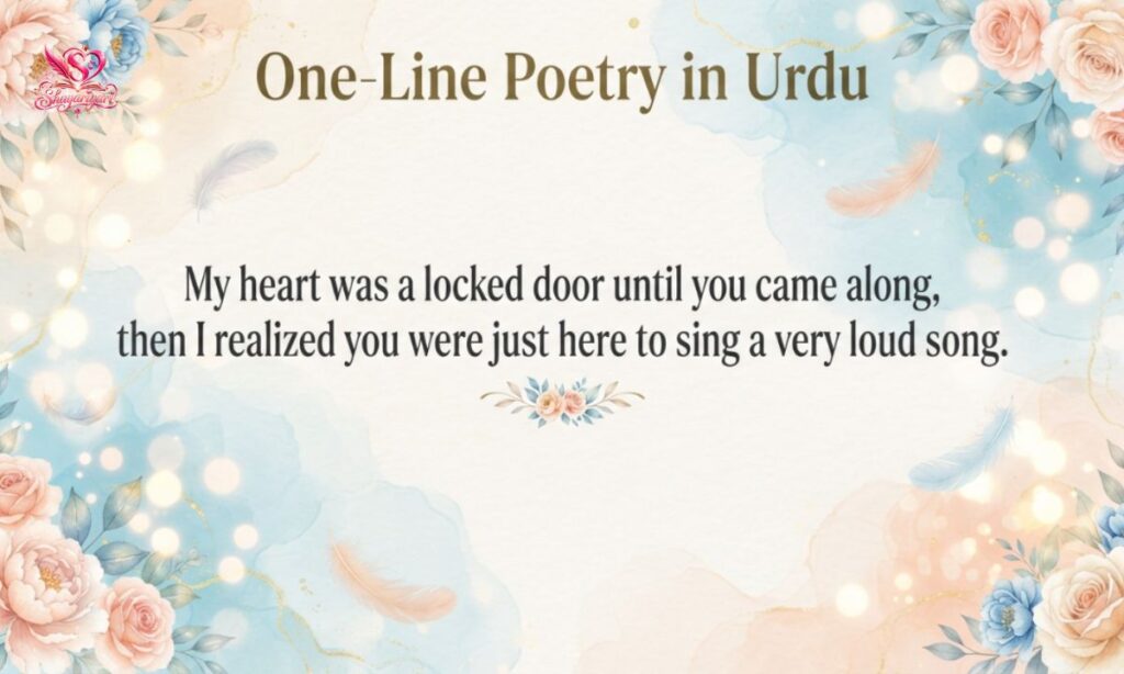 One-Line Poetry in Urdu (2)