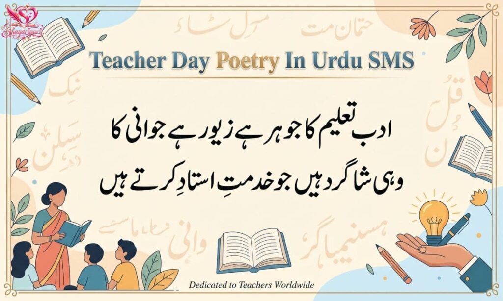 Teachers Day Poetry In Urdu