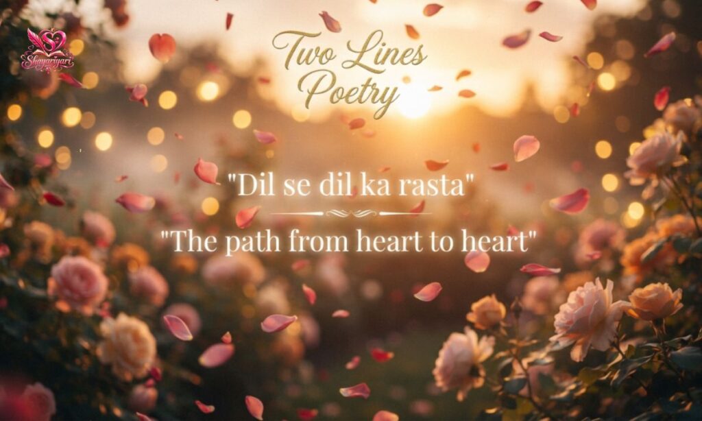 Two Lines Poetry in Urdu