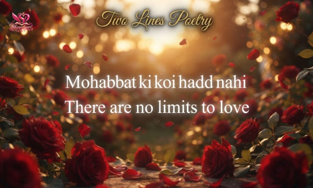 Two Lines Poetry in Urdu