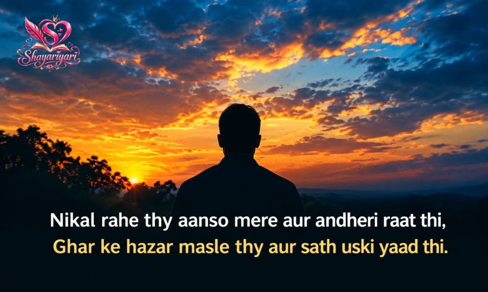 Sad Shayari in English