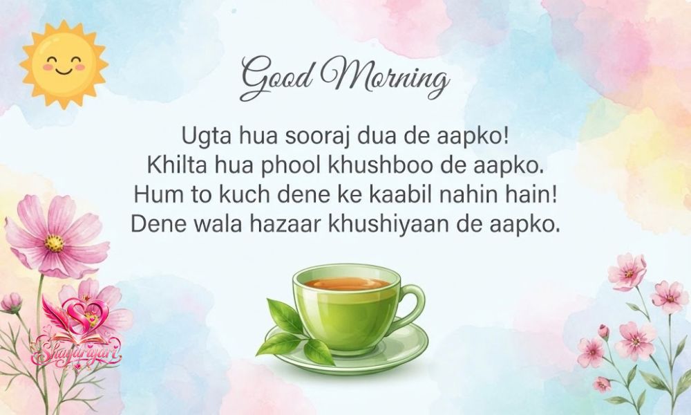 Good Morning Shayari