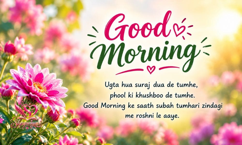 Good Morning Shayari