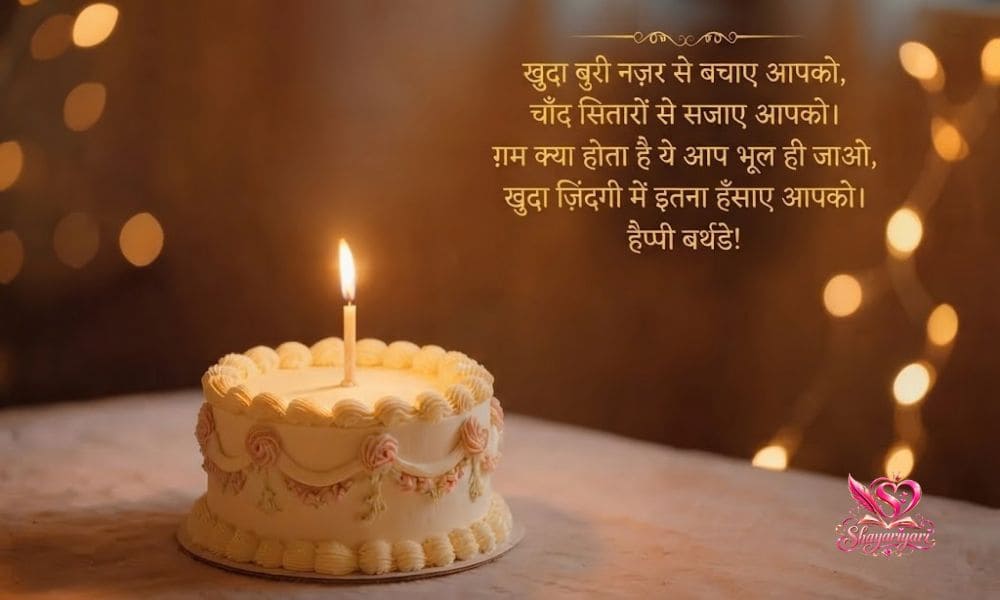 Birthday Love Shayari