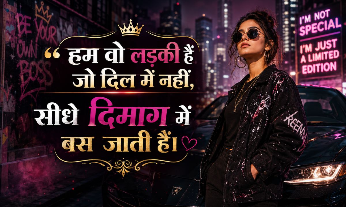 Attitude Shayari for Girls