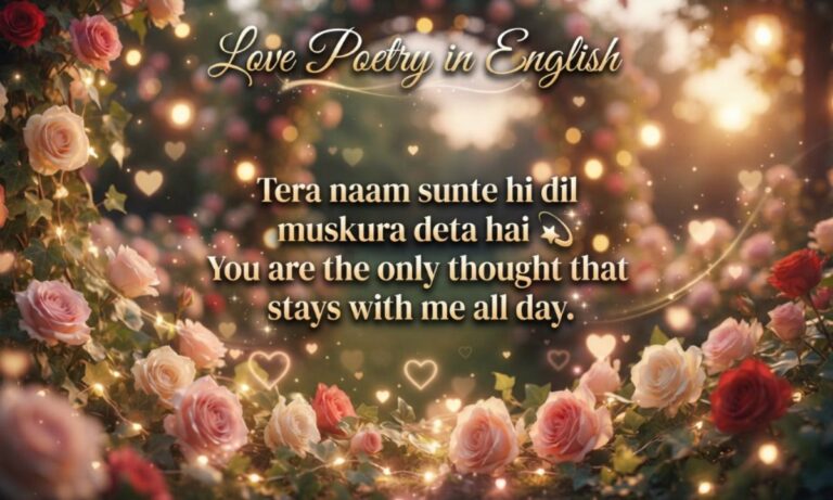 _Love Shayari in English