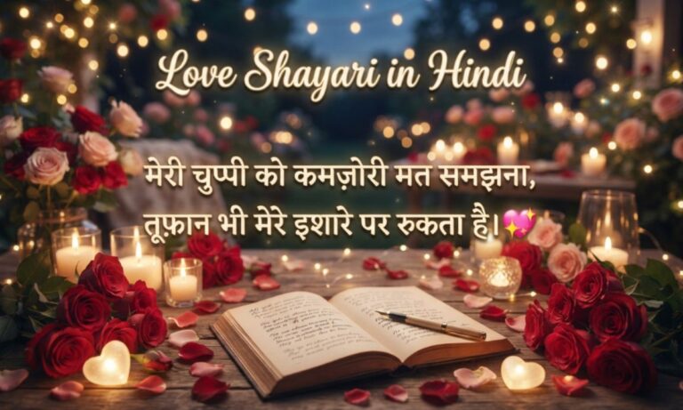 love Shayari in Hindi