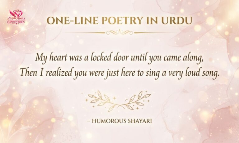 One-Line Poetry in Urdu (8)